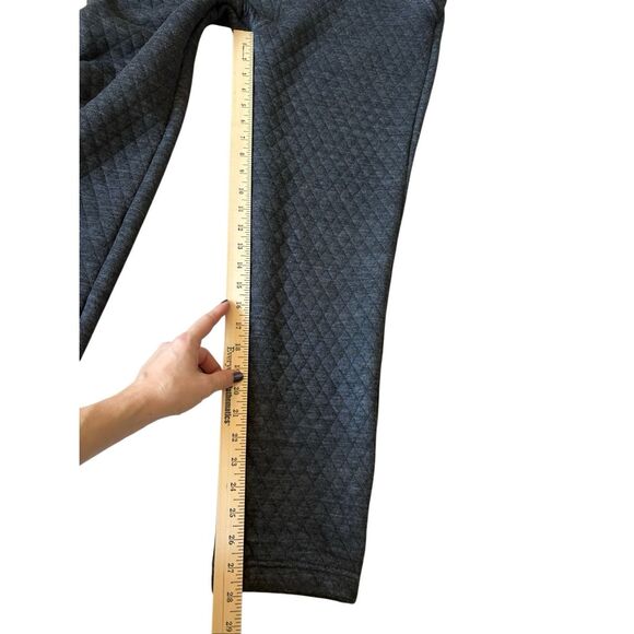 Marine Layer Women’s Quilted Charcoal Gray Joggers size Large L - Picture 5 of 7